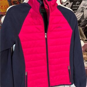 Women's Pink and Navy Jacket